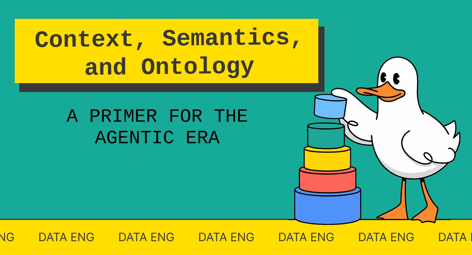 Semantic layers and context layers solve different problems — image from the original post